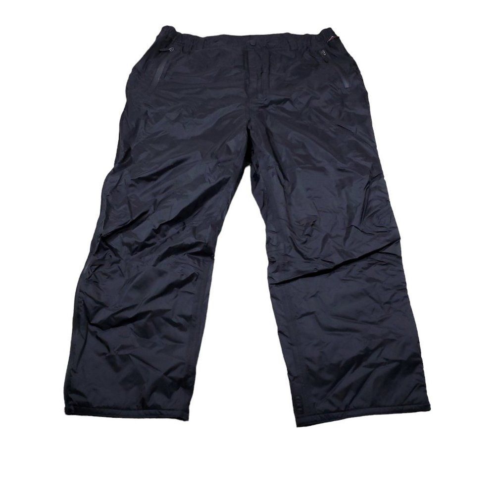 READ Olympia Moto Sport Quilted Lined Motorcycle Pants Black Windbreaker Size 44